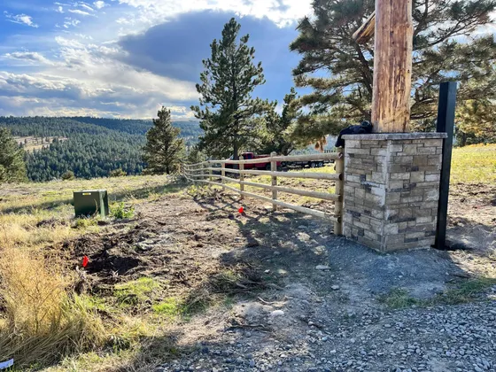 Split Rail fence by Montana Ranch & Land