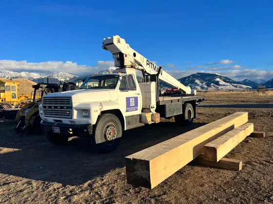 Crane & Structural Work by Montana Ranch & Land