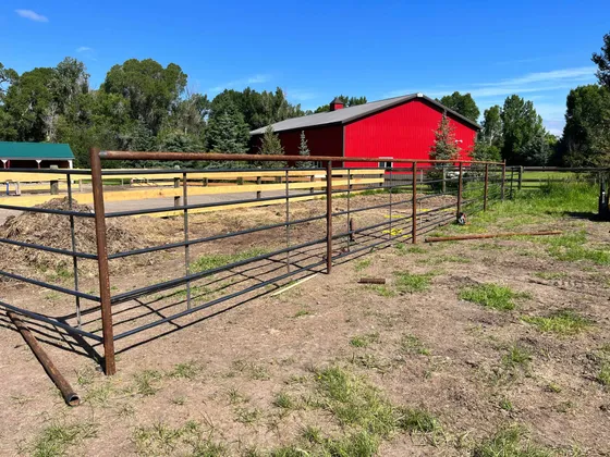 Continuous Panel fence by Montana Ranch & Land