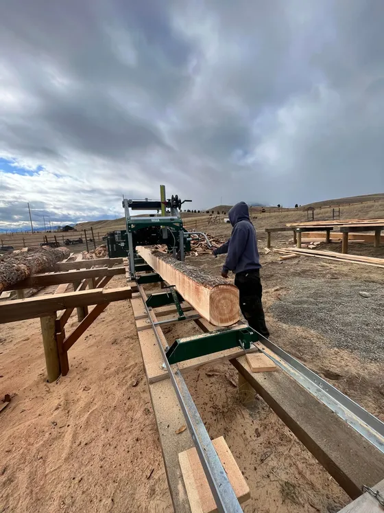 Rough-Sawn Lumber by Montana Ranch & Land
