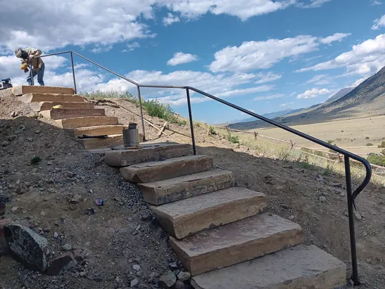Paver Patios & Walkways by Montana Ranch & Land