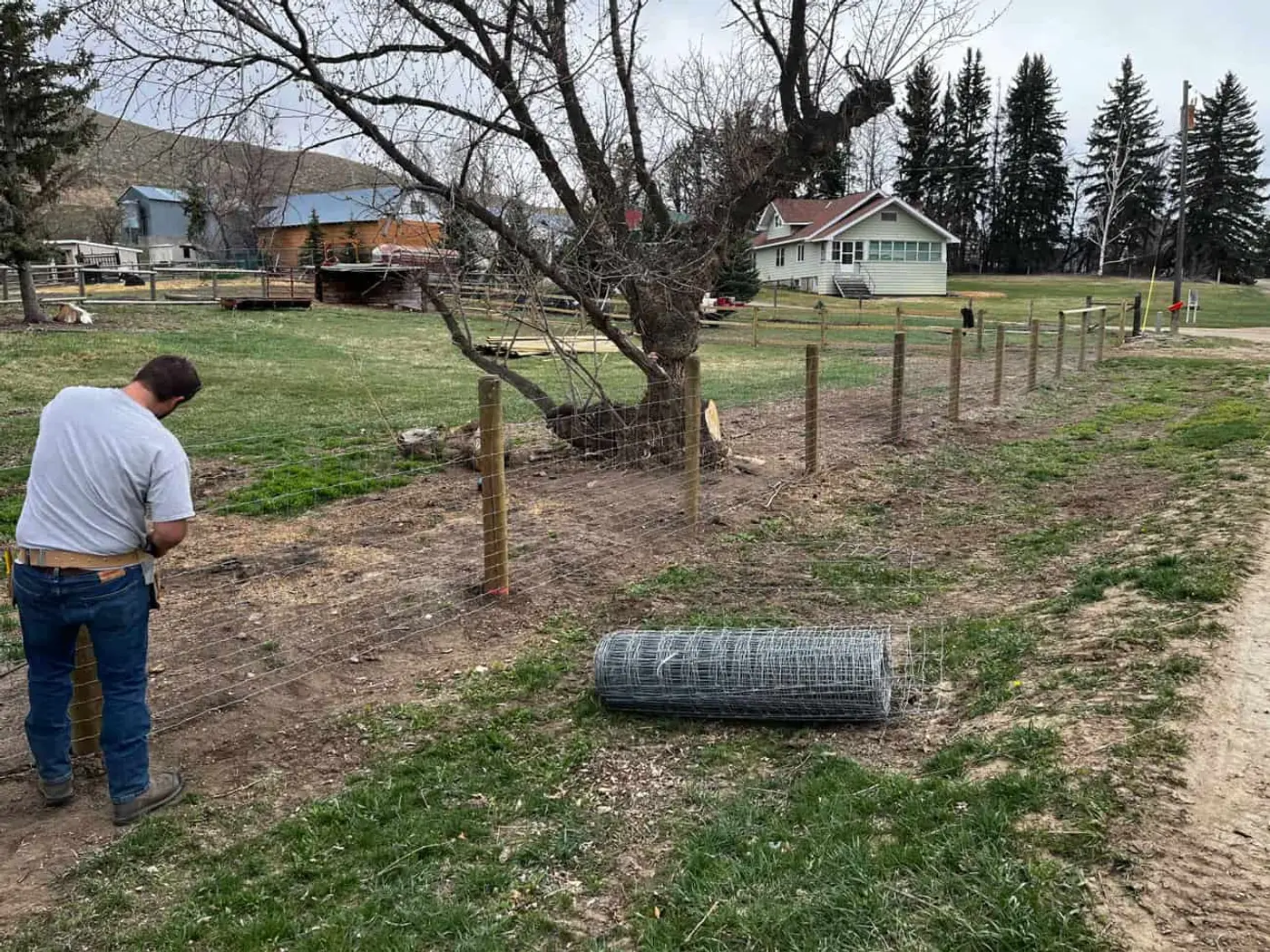 Montana ranch property improvements