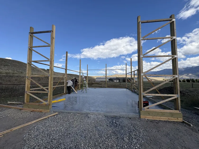 Pole Barn Builds project by Montana Ranch & Land in Southwest Montana — photo 1
