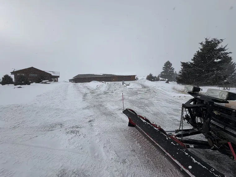 Winter Snow Plowing — Paradise Valley, by Montana Ranch & Land Improvement Service
